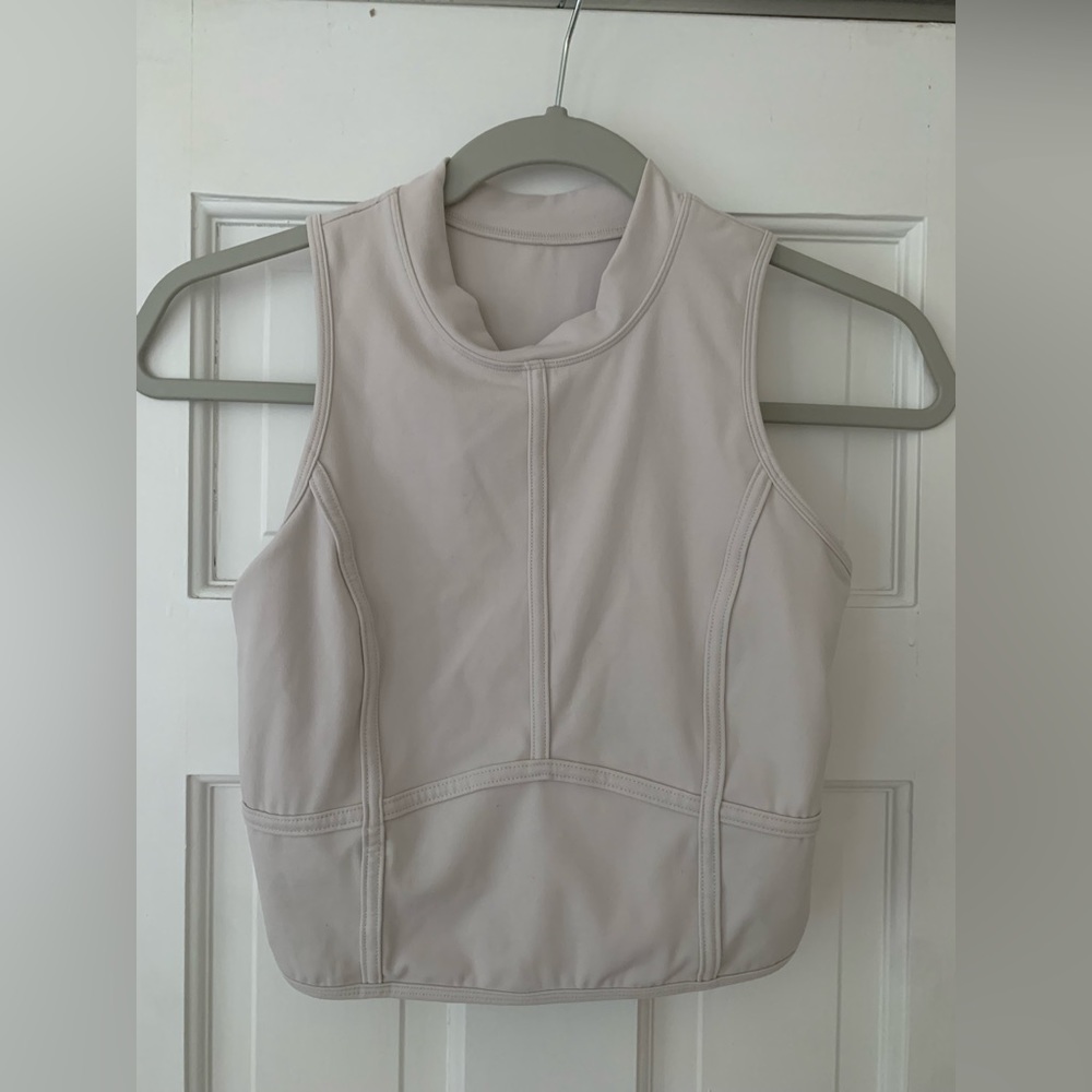 Gold Hinge Active Crop Top